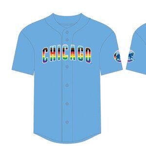 New Chicago Cubs Pride Night Jersey